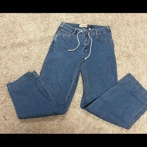 Gap Size 6 Denim Jeans with Drawstring